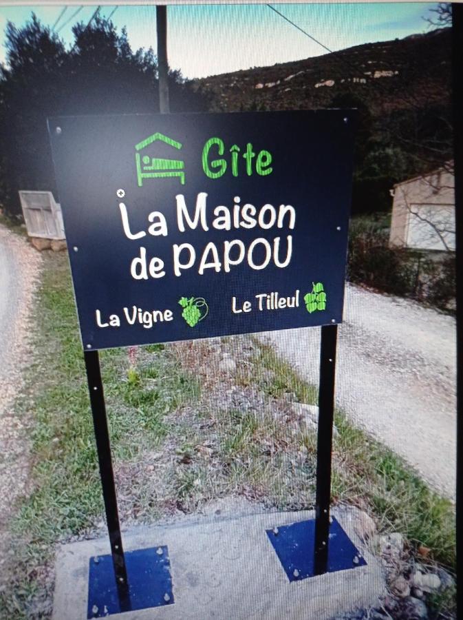 La Maison De Papou La Vigne A Nans Les Pins 83860 Zewnętrze zdjęcie